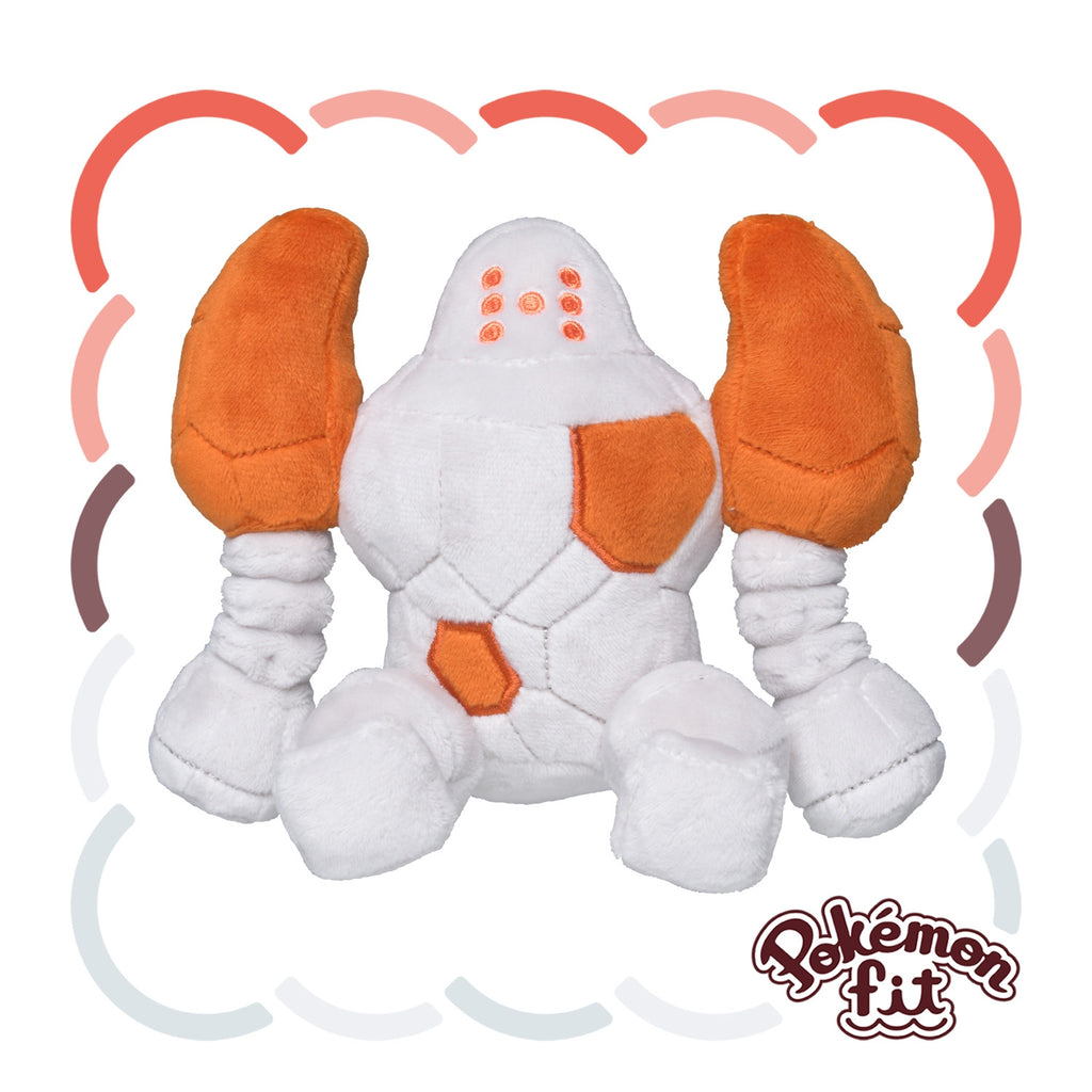 Pokémon Fit Regirock (#377) Official Plush – Pokémon Center Japan