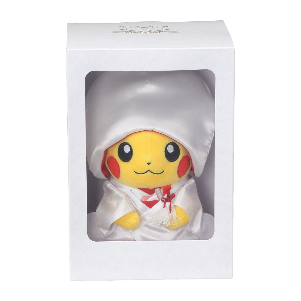 Pikachu female figure Japanese wedding plush toy, collectible from Japan