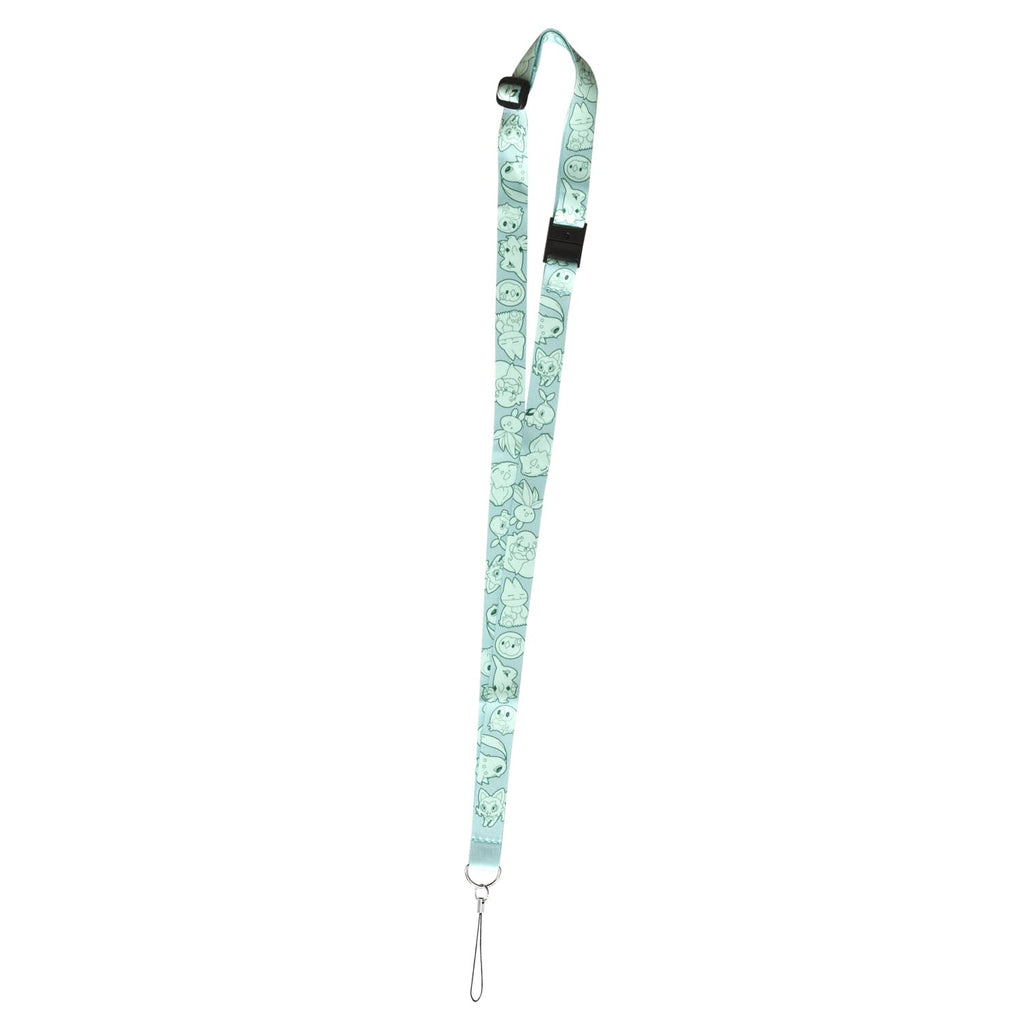 Pokemon Neck Strap green from Japan, official character design