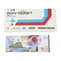 Pokemon Ticket Case PSYCHO CYBER from Japan, featuring colorful anime artwork