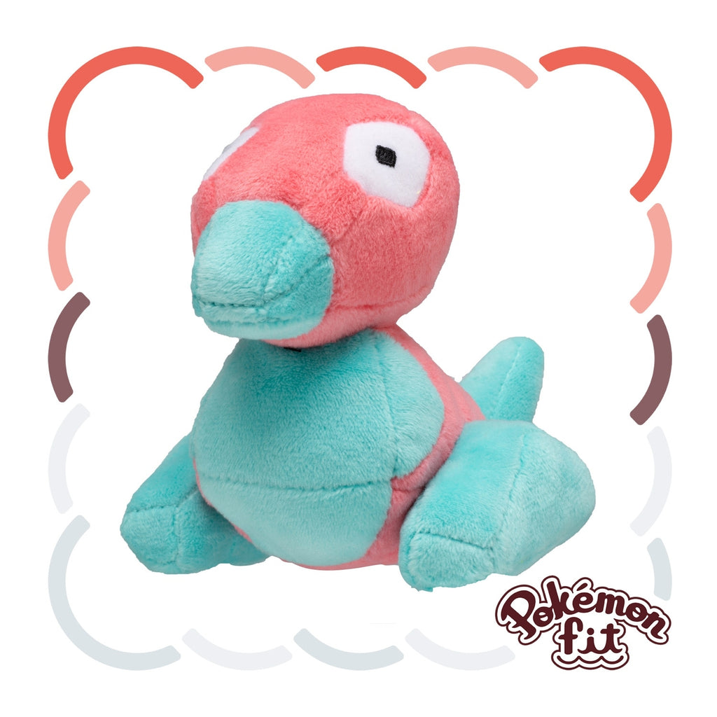 Pokémon Fit Porygon (#137) Plush – Official Pokémon Center Japan