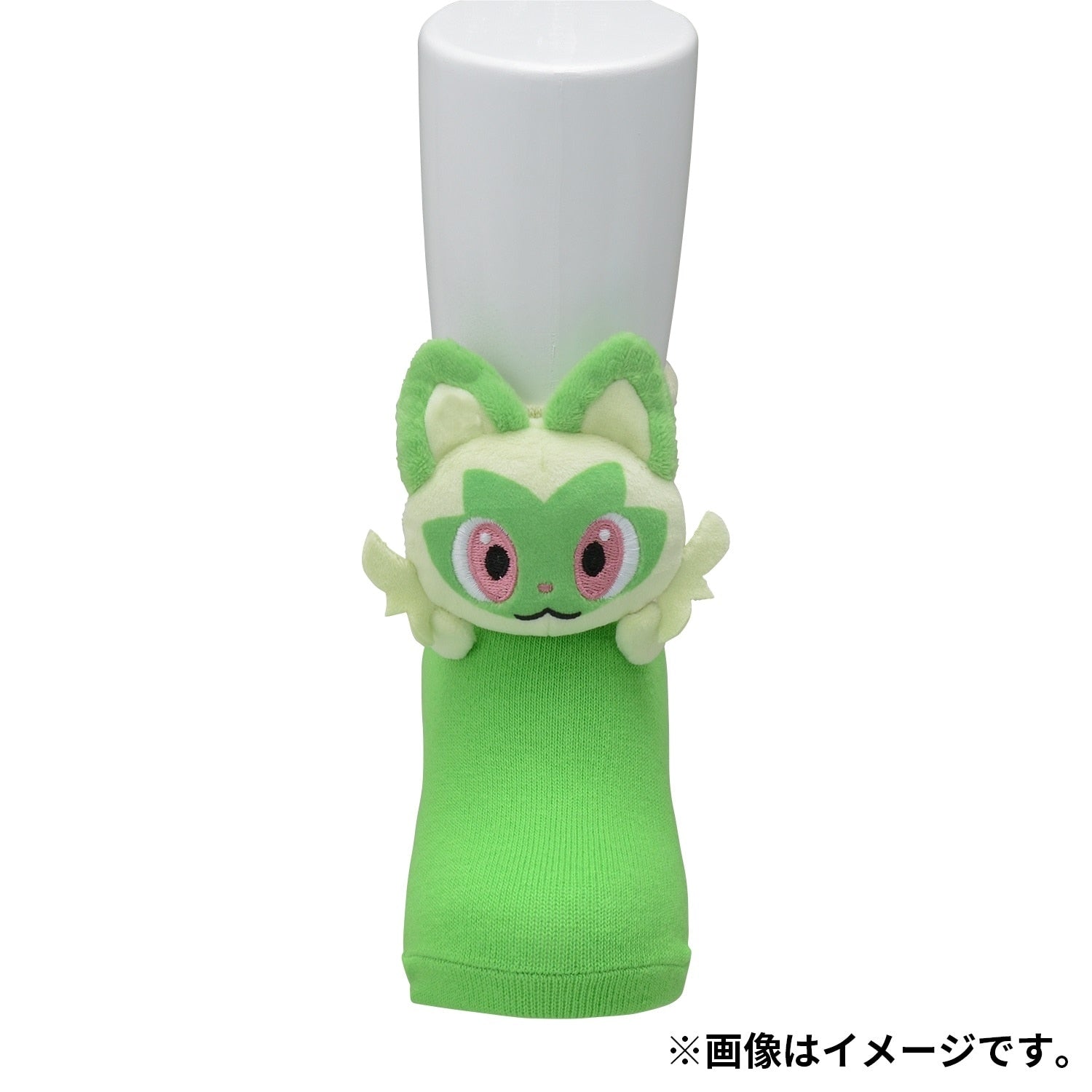 Middle socks with mascot Nyaoha (13-18cm)