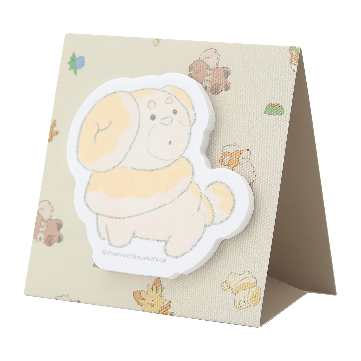 Die-cut sticky note My Little Bestie Papi Mocchi from Japan, featuring cute Papi Mocchi artwork