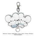 Tandemaus keychain with rubber reel design from Japan, featuring a Normal-type Pokemon
