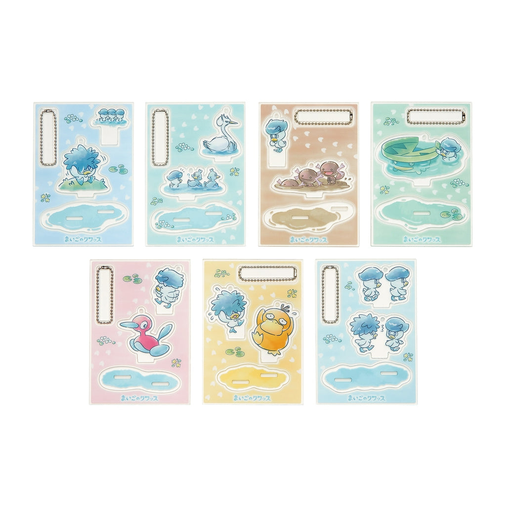 Quaxly Acrylic Charm from Japan with stand