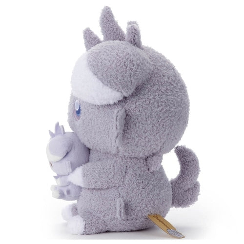 Japanese Pokemon Stuffed Toy, rare Pokepiece plushie with embroidered features from Japan