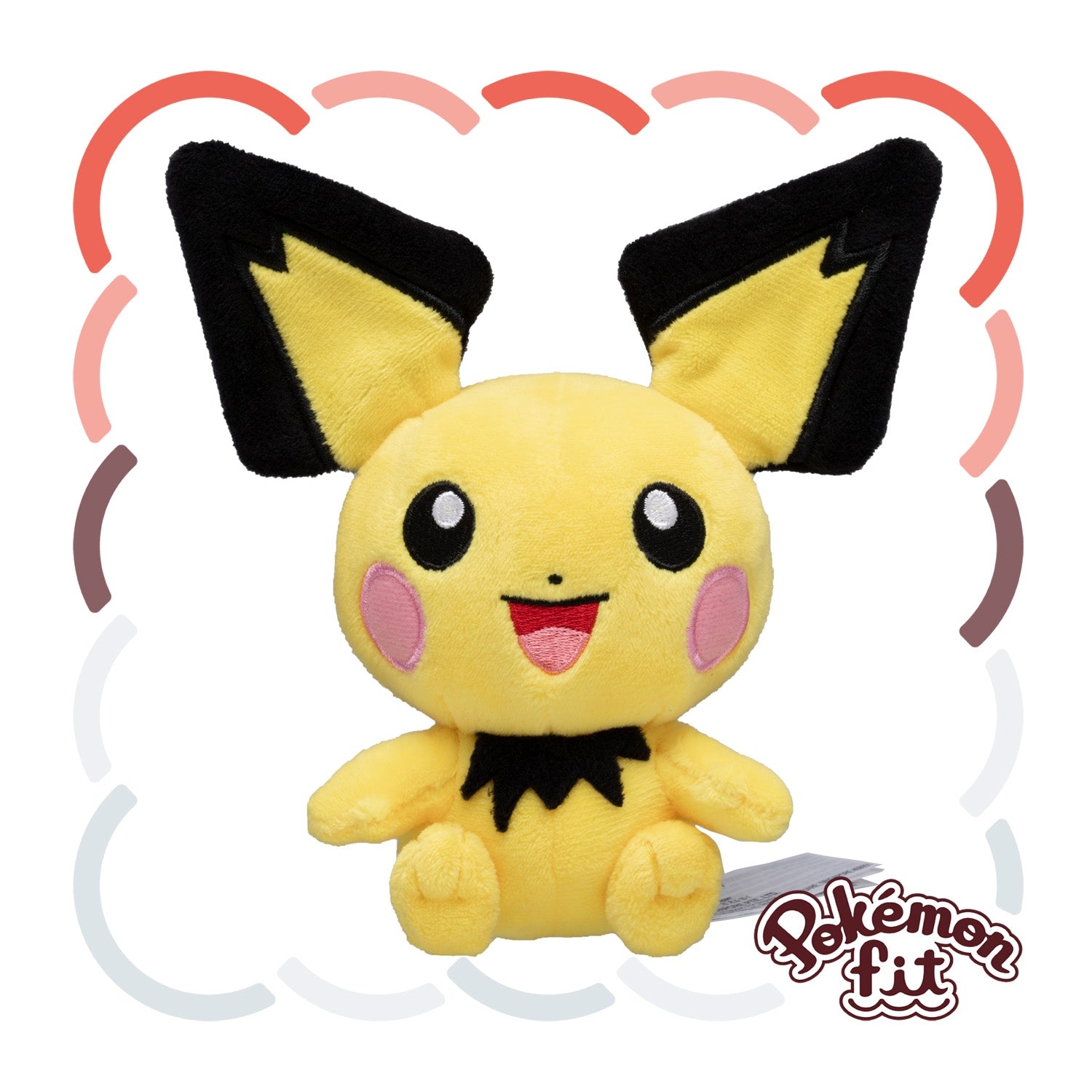 Pichu plush toy from Japan, cute facial expression