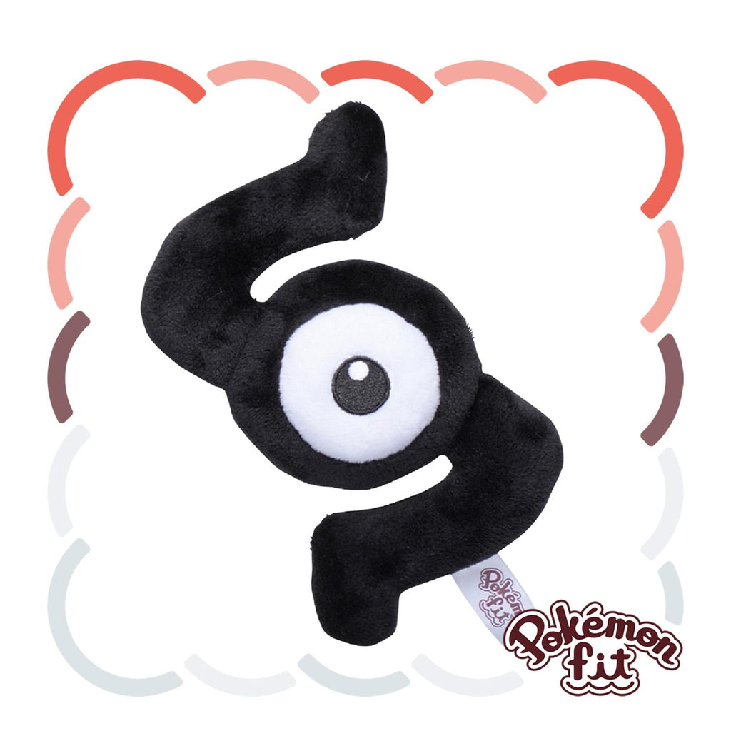 Pokémon Fit Unown S Plush – Official Pokémon Center Japan (#201)