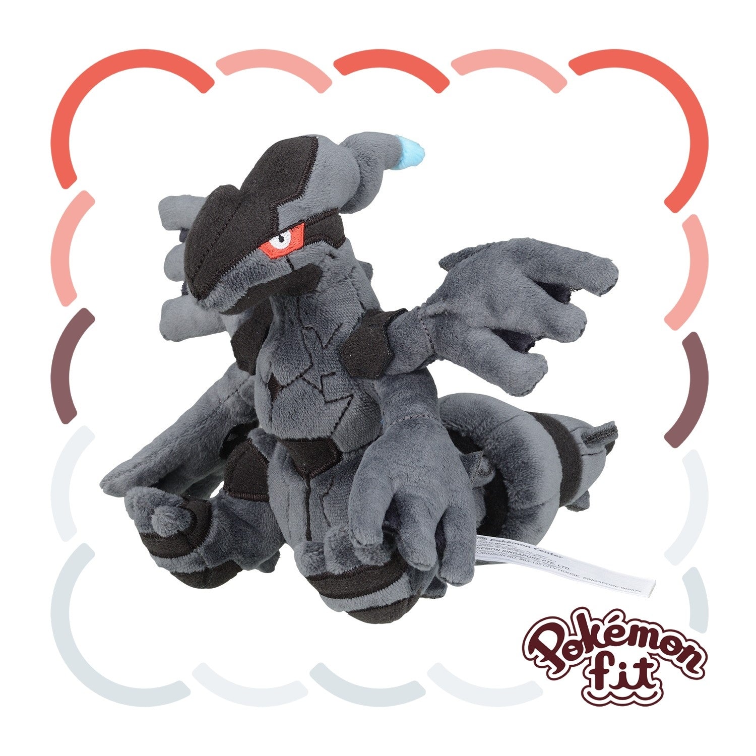 Pokémon fit Zekrom (#644) Official Plush - Pokémon Center Japan