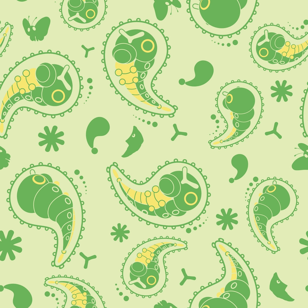 Authentic Japanese Pokémon Center SARASA shirt with Caterpie, bug-type Pokémon