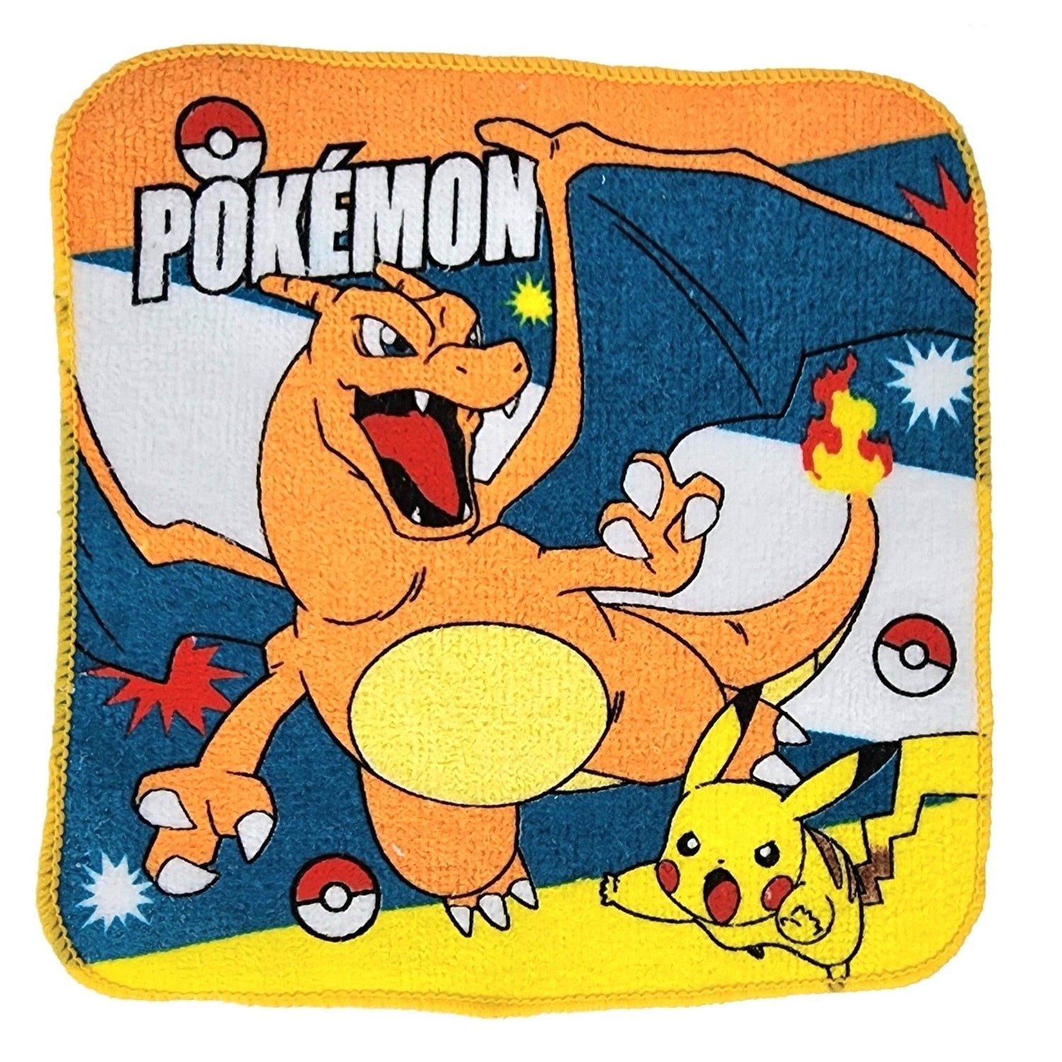 Pokemon mini towel set from Japan with colorful characters