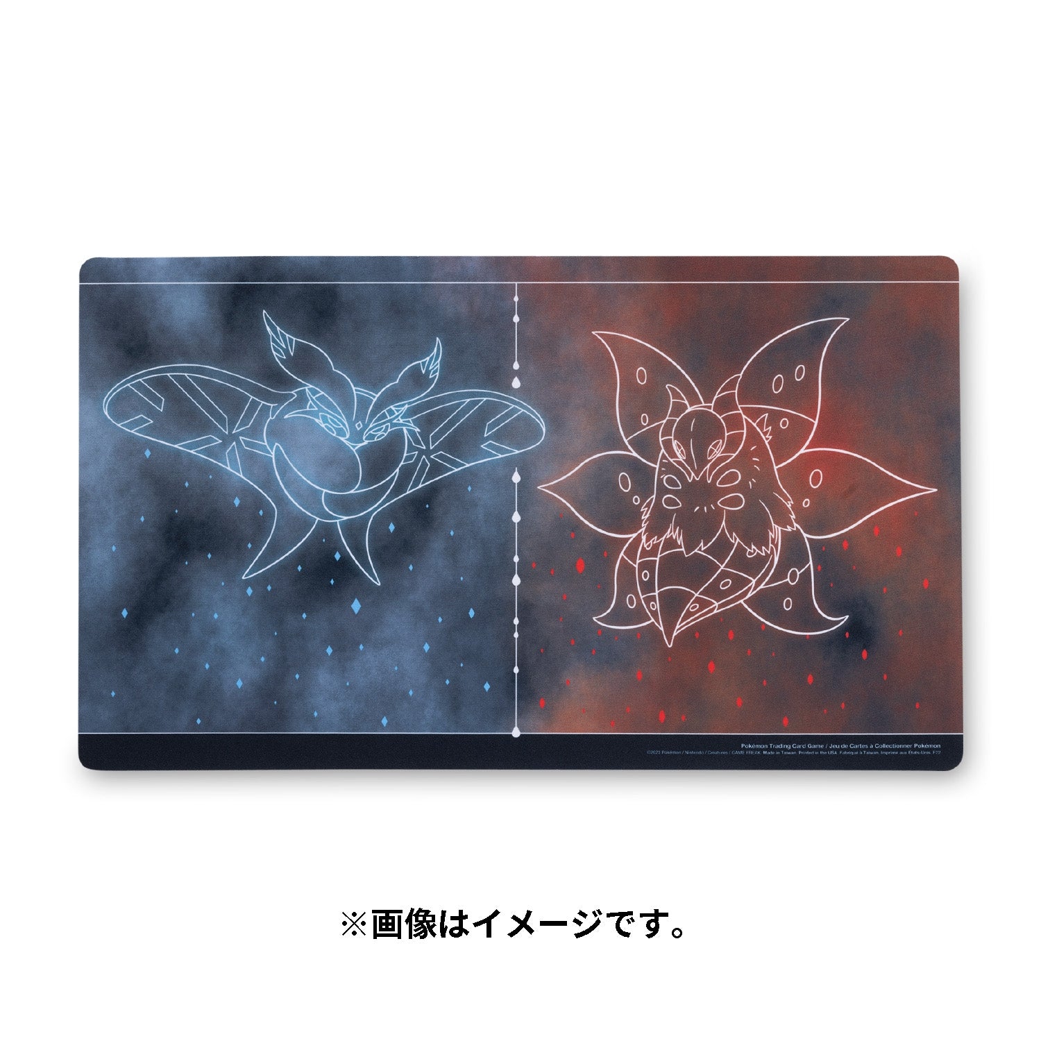 Pokémon Playmat – Volcarona & Frosmoth Freezer Burn | Japan Exclusive