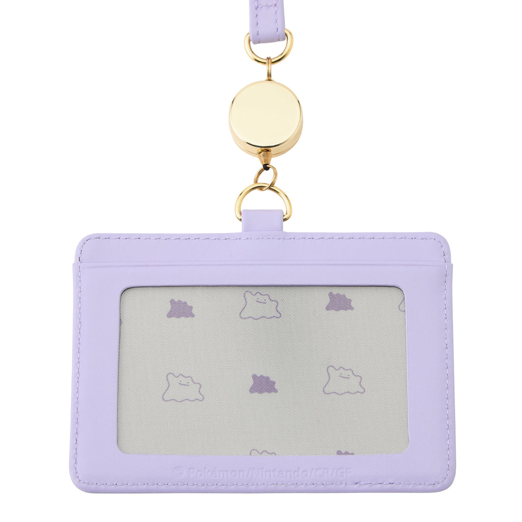 Genuine leather ID card case Metamon