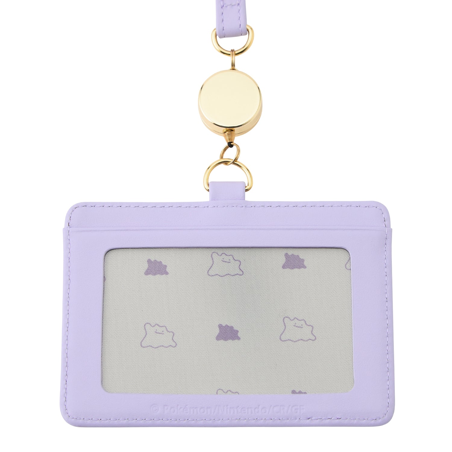 Genuine leather ID card case Metamon