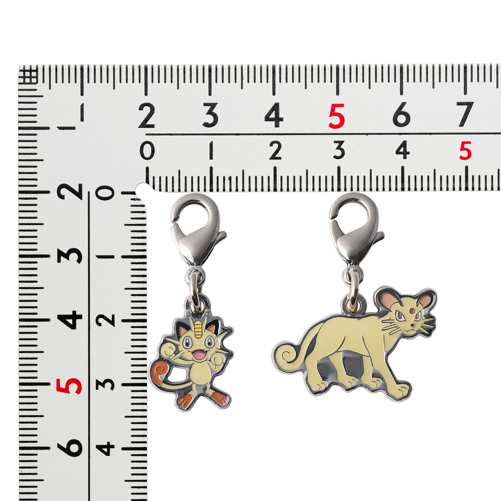 Pokemon Metal Charm 052/053 with unique design elements, sourced from Japan