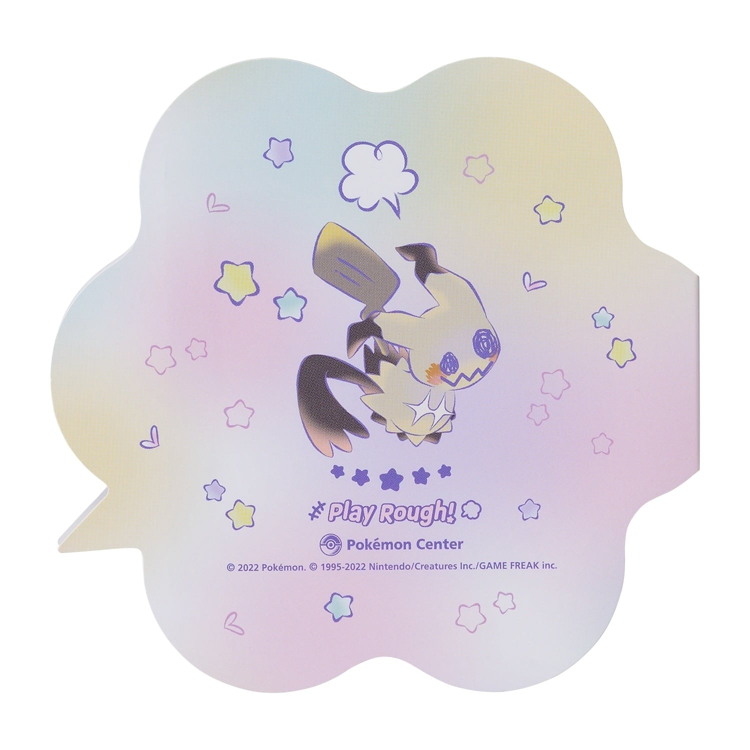 Authentic Pokemon Die Cut Memo Play Rough! collectible item with Japanese packaging, shipped from Japan
