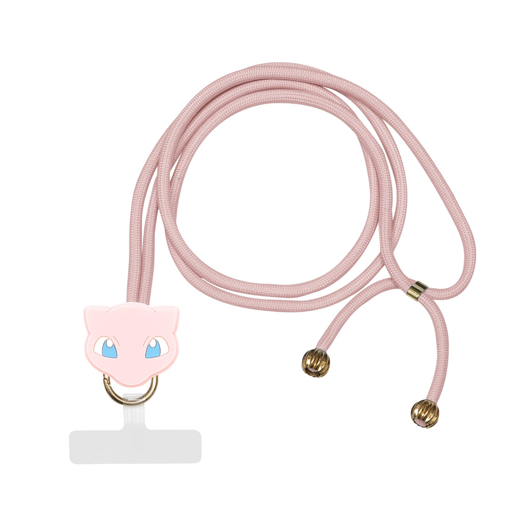 Mew Multi Ring Plus Mascot Strap from Japan, featuring a cute Mew character