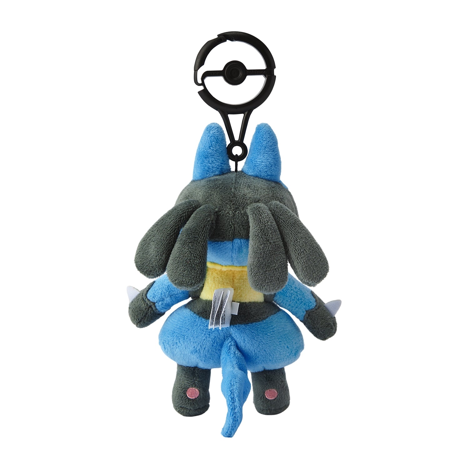 Tokunchu Lucario plushie, authentic Japanese Pokemon collectible with JAN code