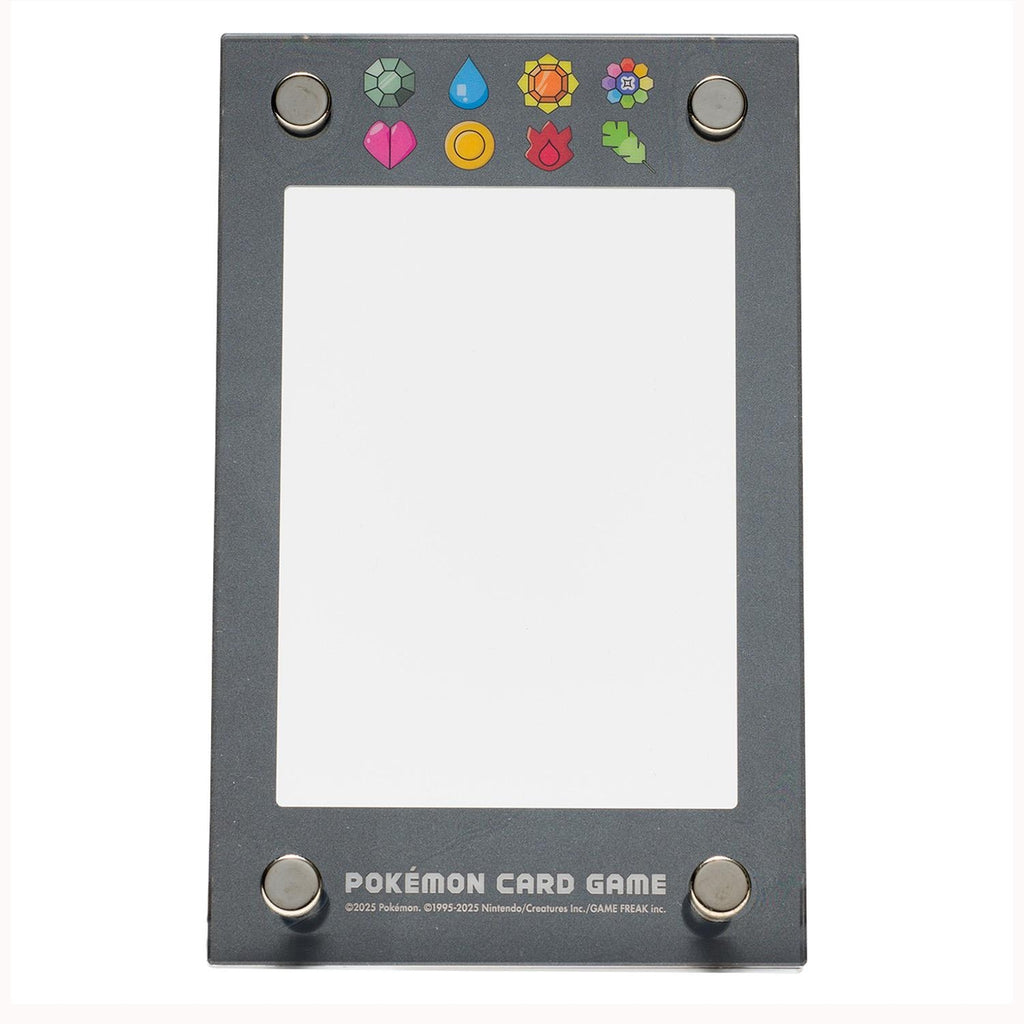 Pokémon TCG Gym Badge Display Frame – Red & Green Edition