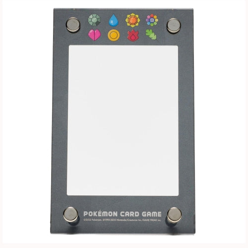 Pokemon Card Game Display Frame Gym Badge Red/Green