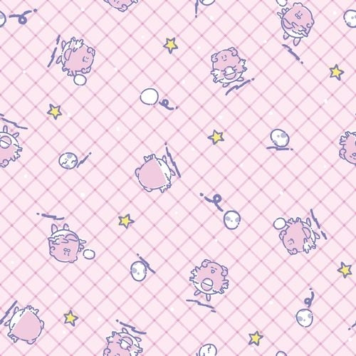 SARASA Pokémon Shirts Pokémon Hapinus pattern