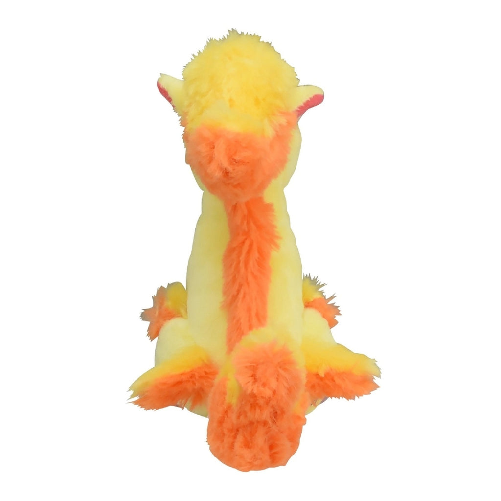 Authentic Pokémon Ponyta plush with detailed face from Japan