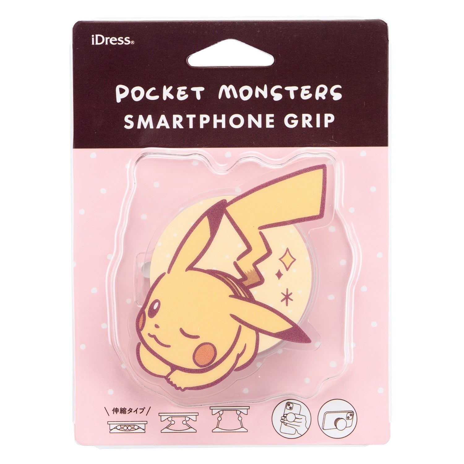 Smartphone grip Pikachu