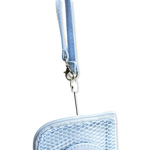 Mesh daily pass case pastel pochama
