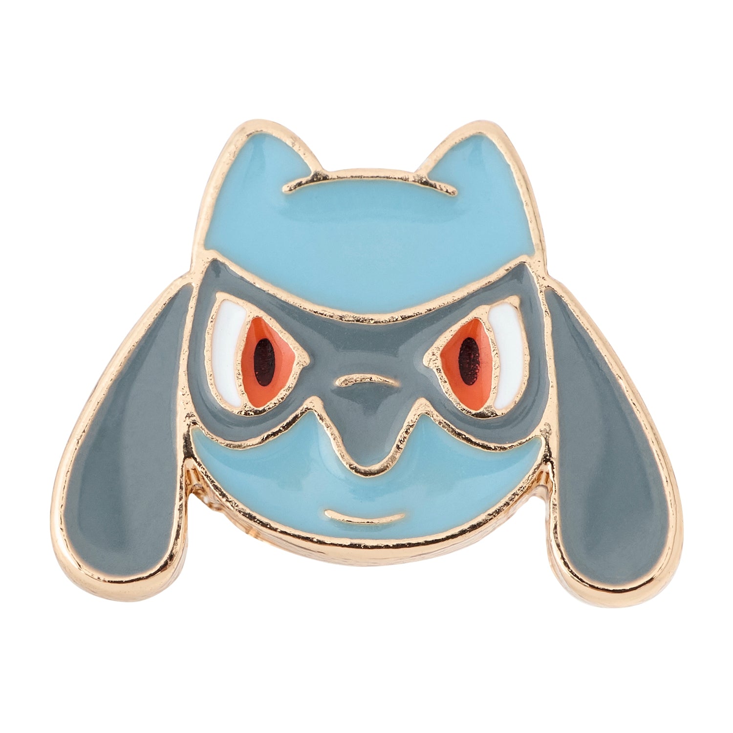 Pokémon Riolu earrings with detailed character design from Japan