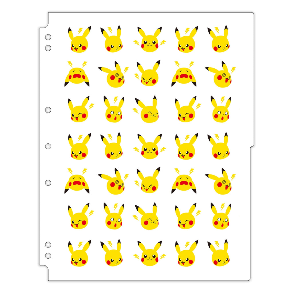 Pokémon Card Collection Binder Refill – Pikachu & Thunder | Japan Exclusive