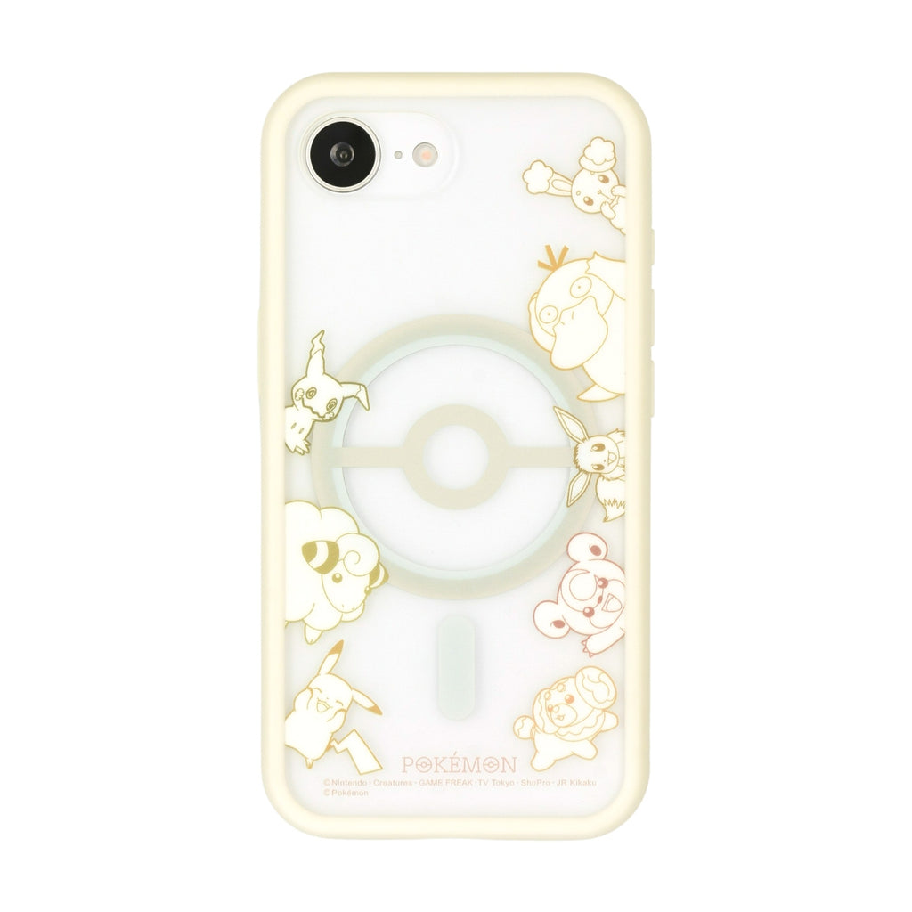 IIIIfit iPhone16e MagSafe compatible plump frame case ivory