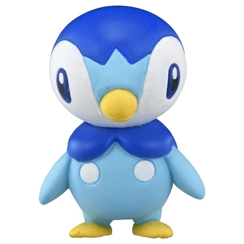 Moncolle MS-53 Piplup figure packaging from Japan, side view