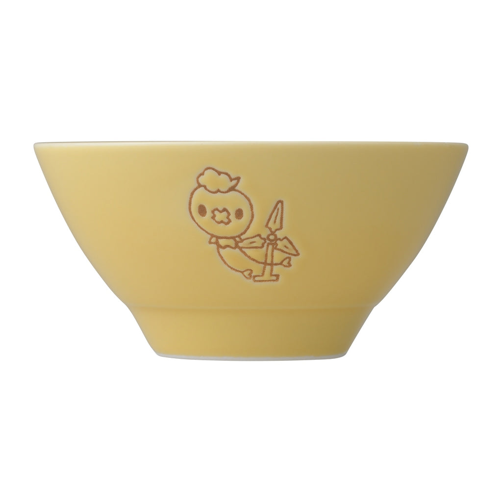 Tea bowl with memories yellow