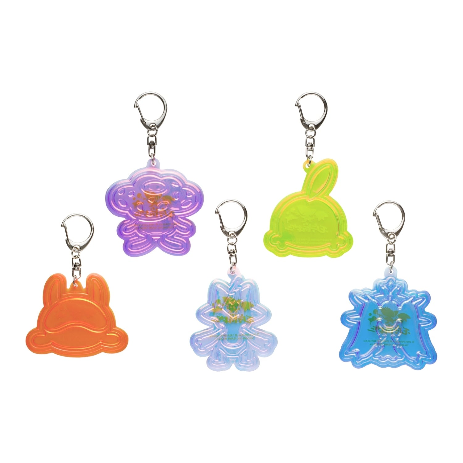 Aurora Keychain Pokemon figure with vibrant colors from Japan