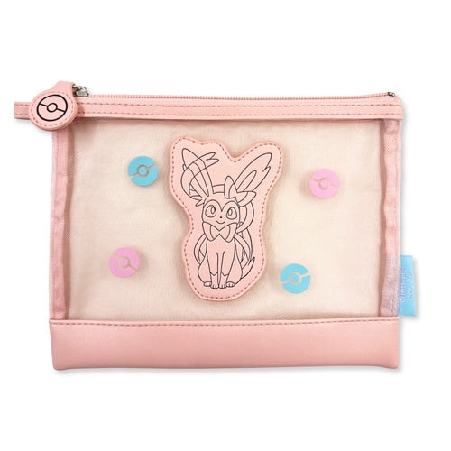 Mesh flat pouch pastel Nymphia