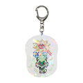 Acrylic Kusa Terrace Tarunya Oha keychain figure with Sprigatito design from Japan