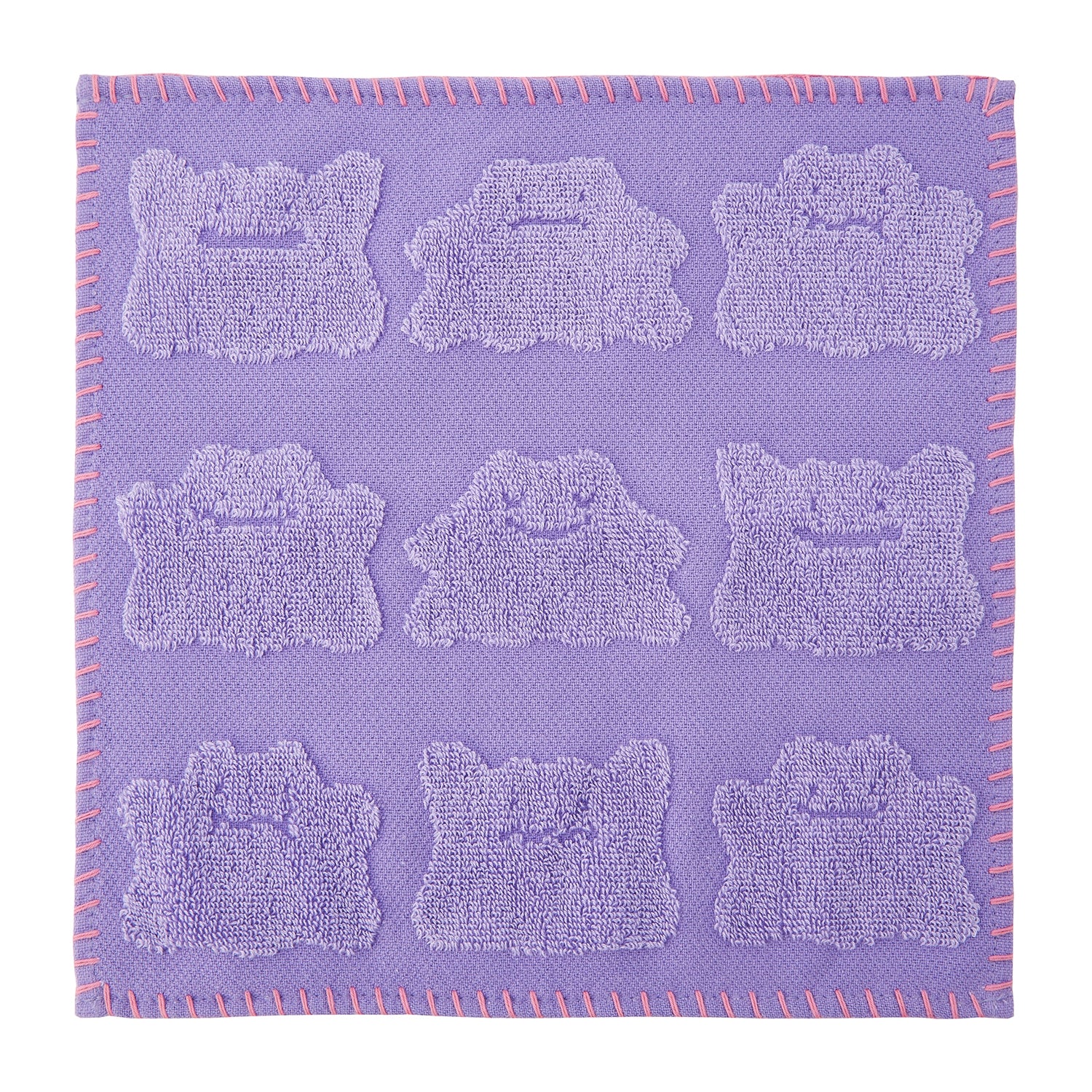 Ippai Metamon hand towel from Japan, featuring colorful Metamon character design