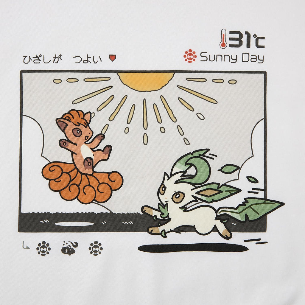 T-shirt OTENKI TEAM Vulpix and Leafeon M/L