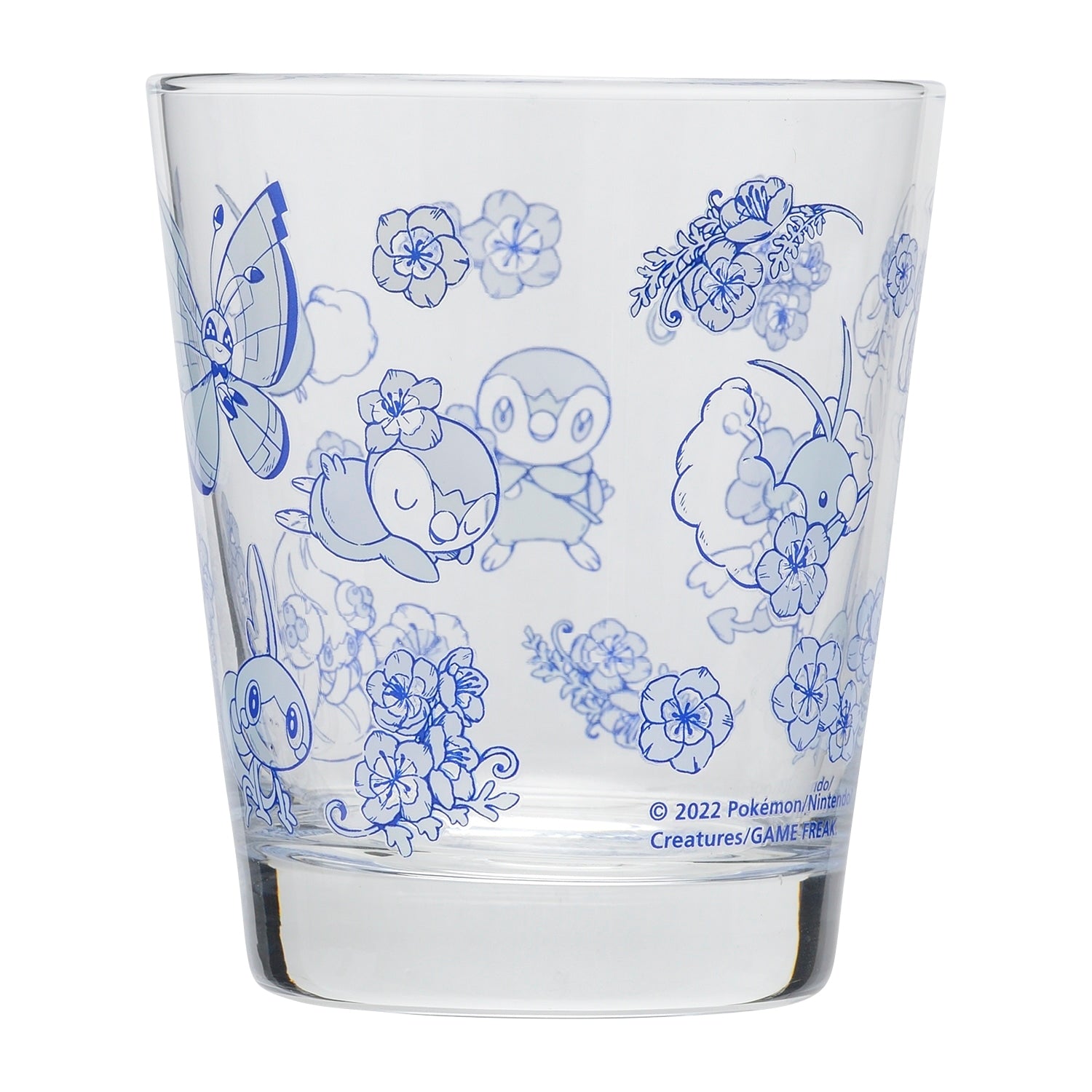 Baby Blue Eyes, a glass that changes color when cooled