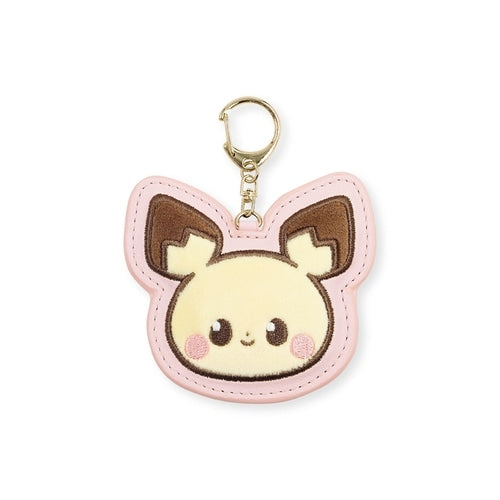 Pichu keychain figure from Japan, showing cute facial expression