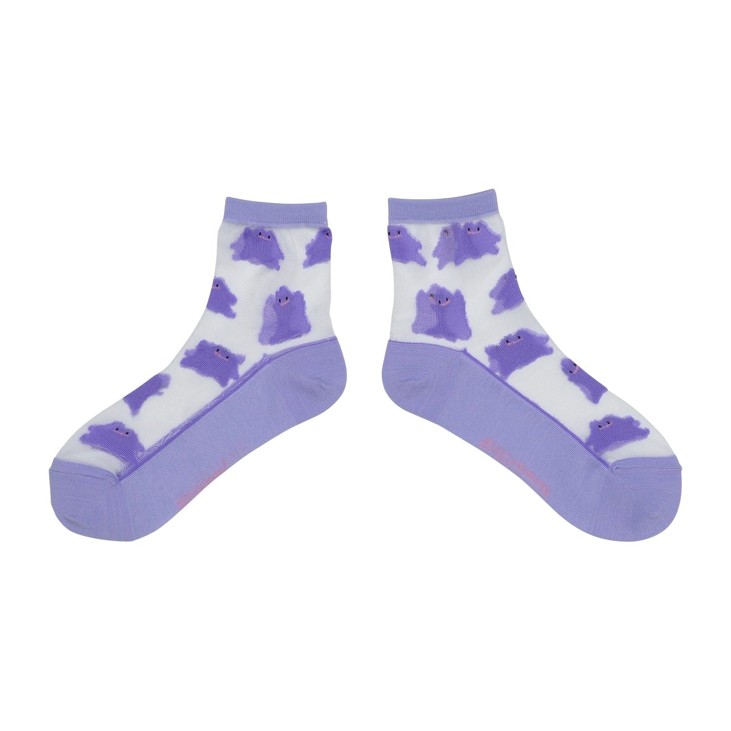 [Choice] Middle socks see-through Metamon (23-24cm)