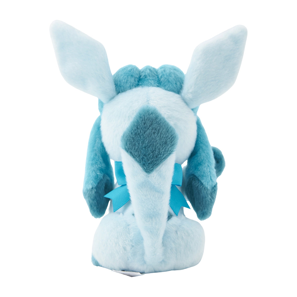Japanese Anime Style Glaceon Eevee Plushie with intricate design
