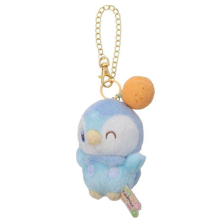 Authentic Japanese Pochama mascot with chain, vibrant colors