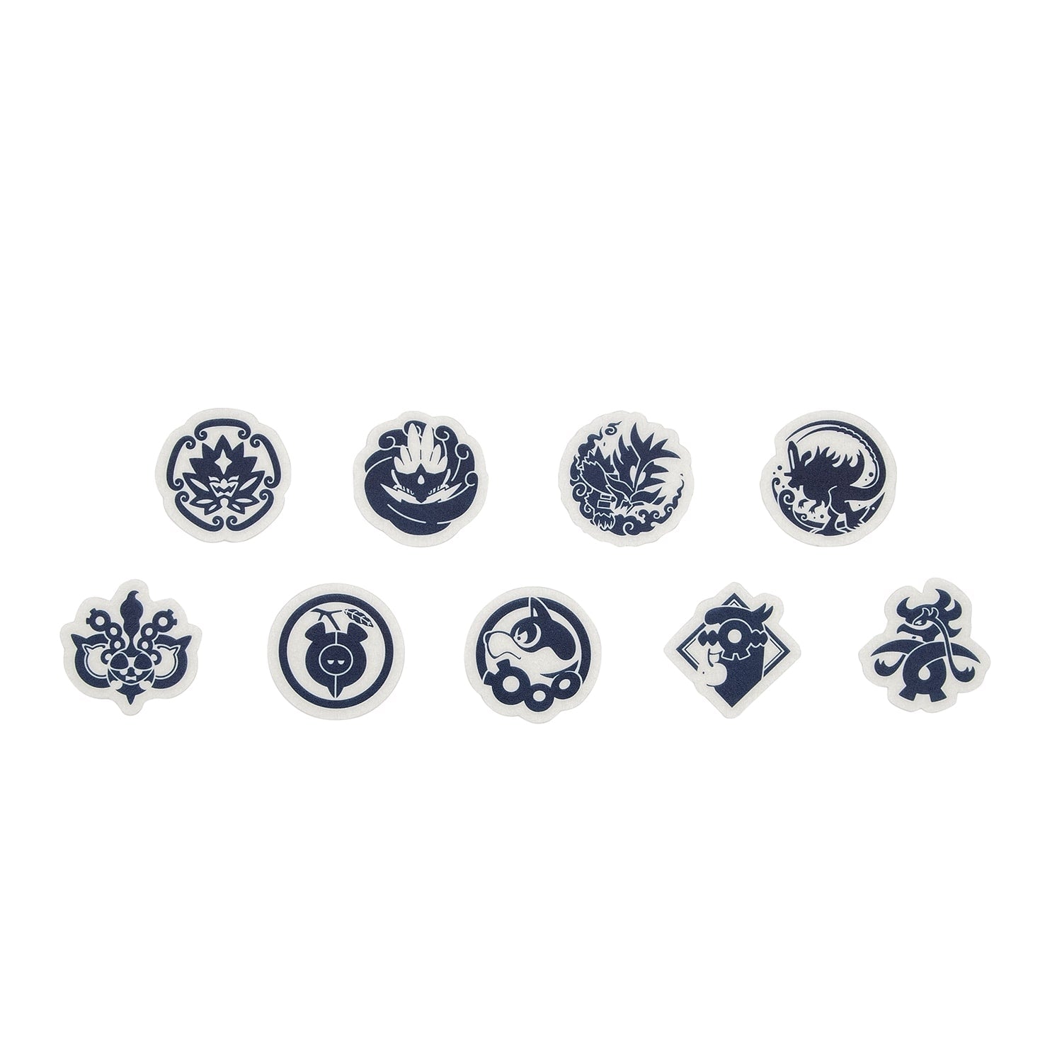 Assorted stickers Pokemon Kitakami no Sato