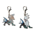 Pokemon Metal Charm 772/773 with intricate design from Japan