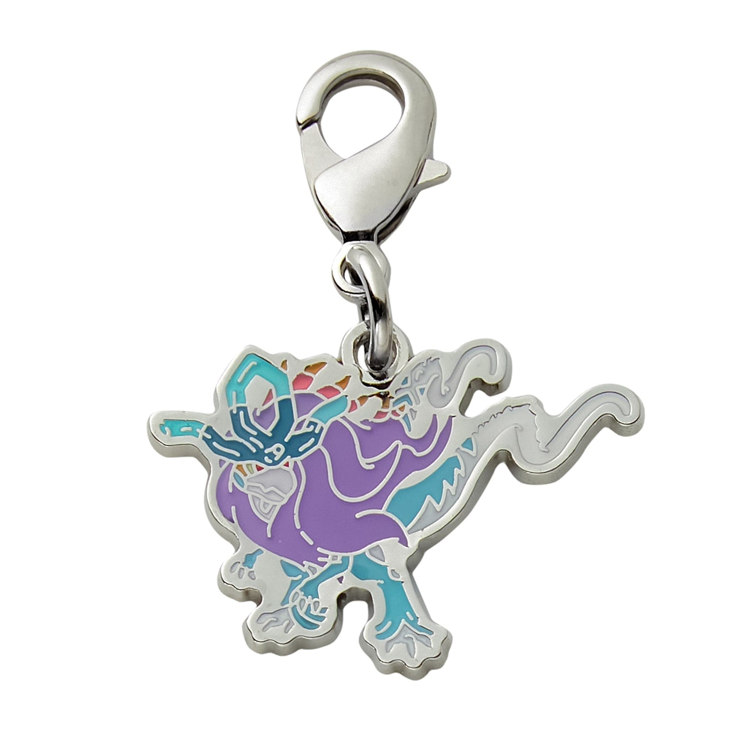 National Encyclopedia Metal Charm 1009 from Japan, detailed metal charm with Pokemon design
