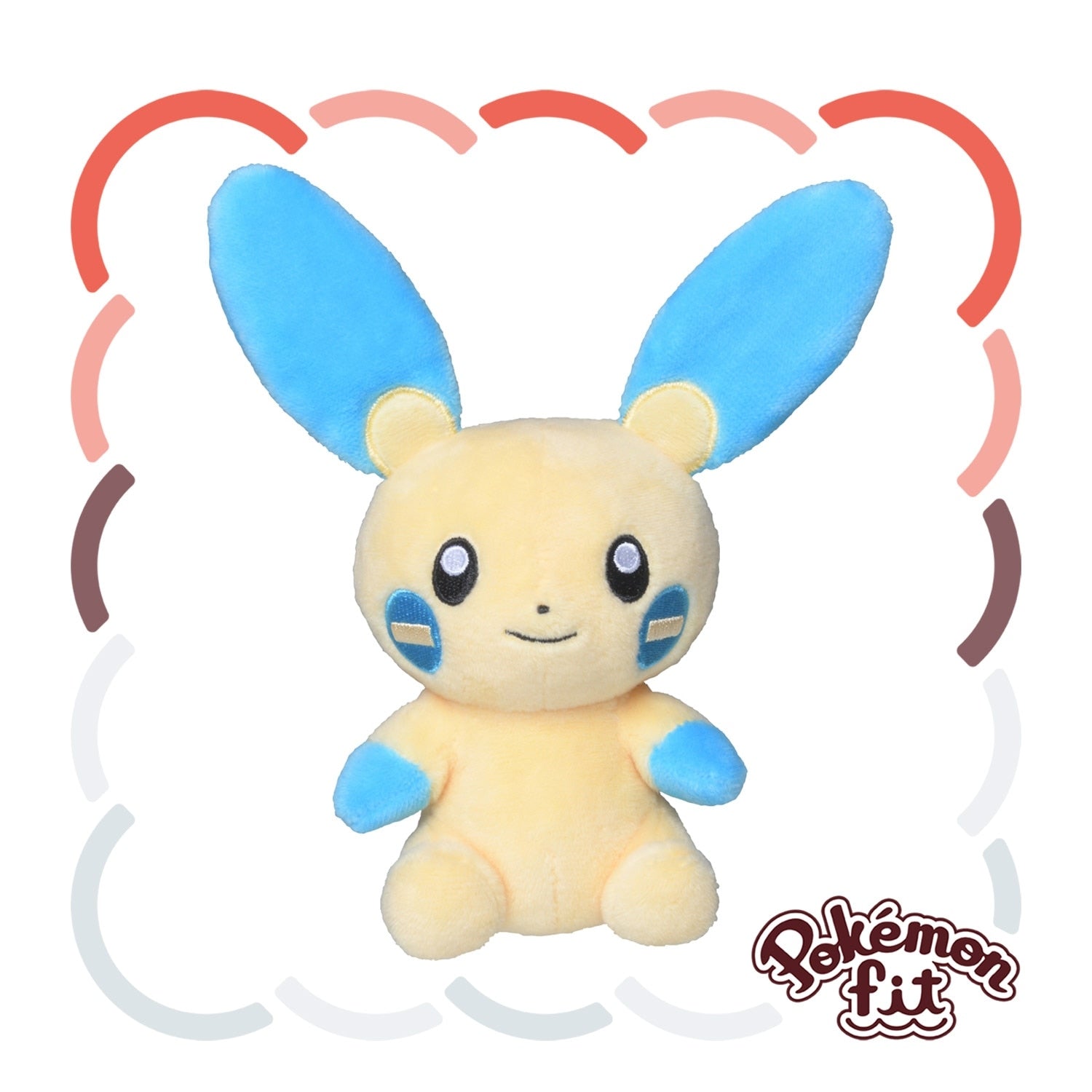 Minun #312 Pokémon fit Plush – Official Pokémon Center Japan