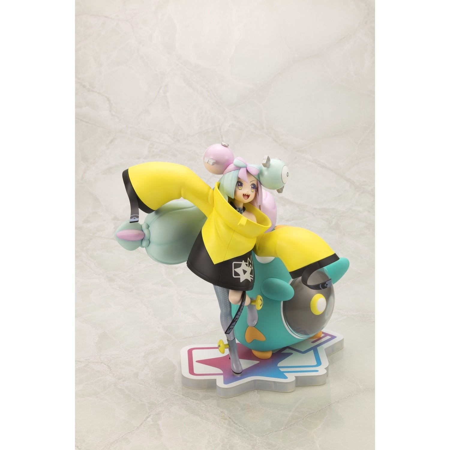 Nanjamo & Harabari Pokemon figure, authentic Japanese product with unique base