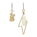 Pokémon Earrings from Japan, featuring Pikachu's face, authentic anime accessory