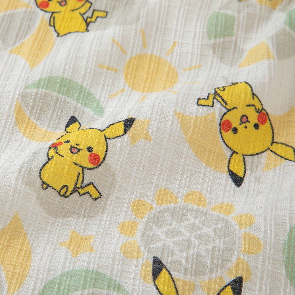 Monpoke Pikachu pattern jinbei suit 90